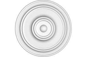 Потолочная розетка Gaudi Decor арт. R 317