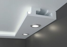Карниз под LED освещение Tesori арт. KD 411