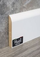 Плинтус мдф белый Pacioli колл. Classic 80x16, арт. PMC-007