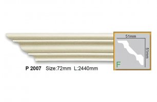 Карниз гибкий Gaudi Decor арт. P 2007 Flexi