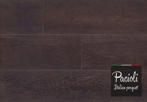 Массивная доска Pacioli, Дуб селект Black gold 106