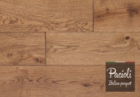 Массивная доска Pacioli, Дуб рустик Vecchio rovere 117