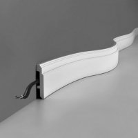 Плинтус напольный гибкий Orac 110х15, арт. SX155F