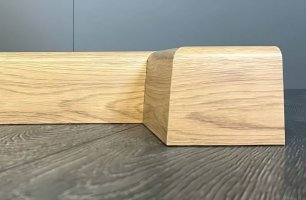 Плинтус мдф AGT Дуб Илгаз 8515 80x20