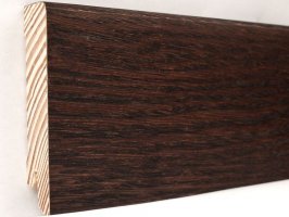 Плинтус шпонированный Kluchuk Модерн Коньяк