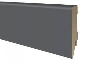 Плинтус мдф ОМіС Графит 80x16