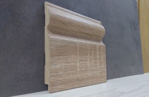 Плинтус мдф Super Profil СП16110, Дуб Сонома серо-коричневый 110x16