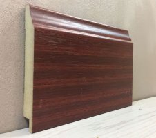 Плинтус мдф Super Profil СП1695, Махонь темно-рыжий 95x16