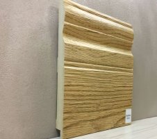 Плинтус мдф Super Profil СП16145, Монблан Натуральный светло-коричневый 144x16