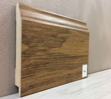 Плинтус мдф Super Profil СП1695, Пекан светло-коричневый 95x16