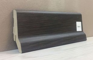 Плинтус мдф Super Profil СП1662, Венге темно-коричневый 60x23