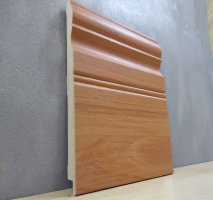 Плинтус мдф Super Profil СП16145, Вишня светло-коричневый 144x16