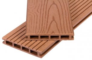 Террасная доска Polymer Wood, колл. Premium профиль Мербау