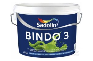 Краска для потолка и стен Sadolin BINDO 3 (5 л)