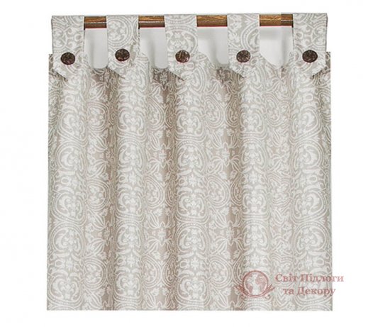 Штора Прованс Фреска 150х250 см с декоративными пуговицами (002171) фото №3