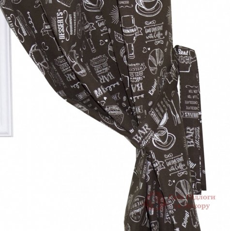 Штора Прованс Brown Breakfast 170x136 см (011137) фото №2