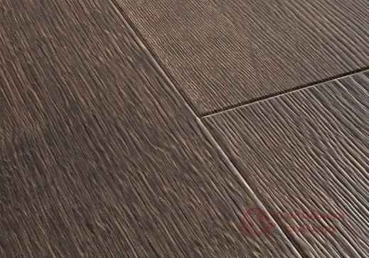 Ламінат Quick Step, кол. Majestic, Дуб пустельний темно-коричневий брашований MJ3553 фото №2
