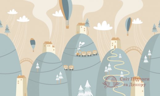 Фотообои 2 Горы, арт. 24064 фото №1