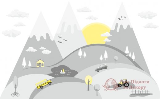 Фотообои 2 Горы, арт. 24226 фото №1