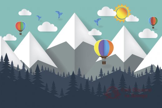 Фотообои 2 Детские, арт. 23474 фото №1 Фотообои 2 Детские, арт. 23474 фото №1