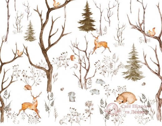 Фотошпалери 2 Дитячі, арт. 24271 фото №1