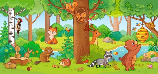 Фотообои 2 Детские, арт. 25562 фото №1 Фотообои 2 Детские, арт. 25562 фото №1