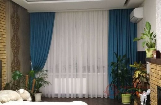 Шторы для спальни (3-0312) фото №1
