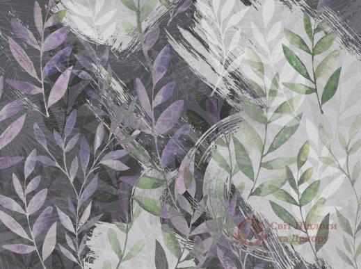 Фотообои 2 Дизайнерские листья, арт. 23996 фото №1
