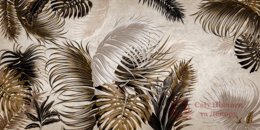 Фотошпалери 2 Дизайнерське листя, арт. 24209 фото №1