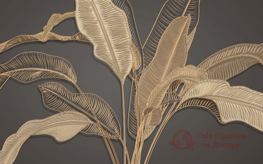 Фотошпалери 2 Дизайнерське листя, арт. 24946 фото №1