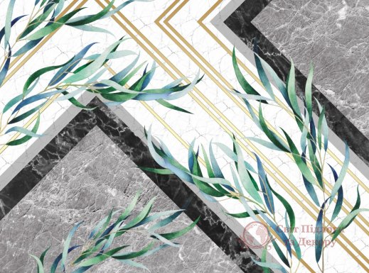 Фотошпалери 2 Дизайнерське листя, арт. 28345 фото №1