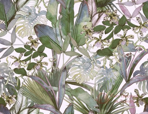 Фотообои 2 Дизайнерские листья, арт. 31251 фото №1