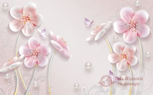 Фотообои 2 3D, арт. 19966 фото №1 Фотообои 2 3D, арт. 19966 фото №1