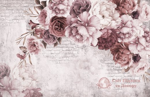 Фотошпалери 2 Дизайнерські квіти, арт. 22172 фото №1