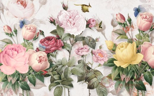 Фотообои 2 Дизайнерские цветы, арт. 22922 фото №1