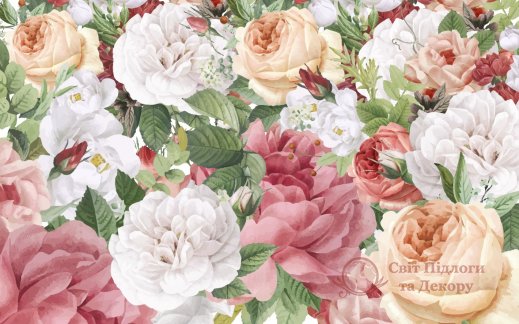 Фотообои 2 Дизайнерские цветы, арт. 23779 фото №1