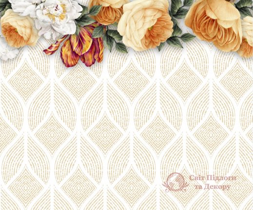 Фотообои 2 Дизайнерские цветы, арт. 24033 фото №1