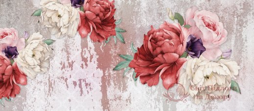 Фотошпалери 2 Дизайнерські квіти, арт. 24203 фото №1