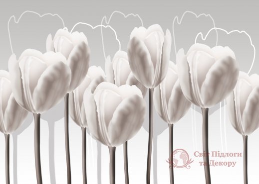 Фотообои 2 Дизайнерские цветы, арт. 26751_cat фото №1