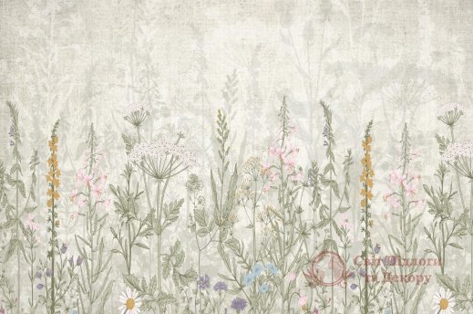 Фотошпалери 2 Дизайнерські квіти, арт. 27870 фото №1