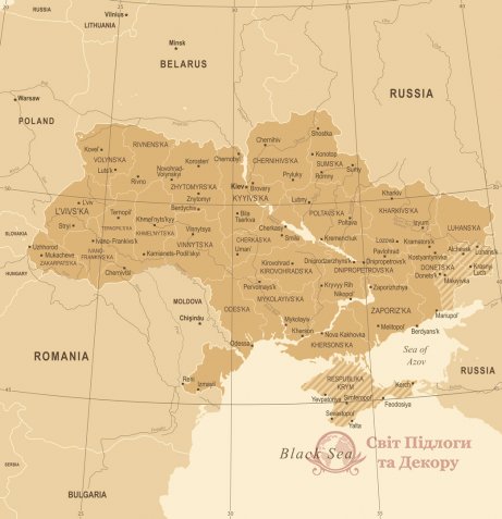 Фотошпалери 2 Мапи, арт. 23572 фото №1