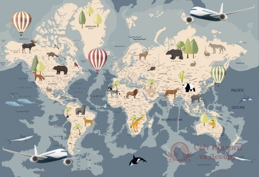 Фотообои 2 Карты, арт. 27592 фото №1