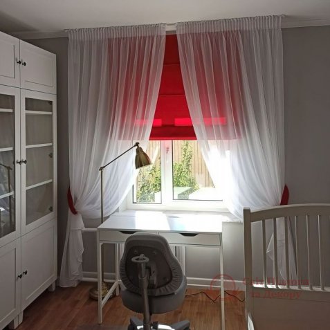 Шторы для спальни (3-0317) фото №1