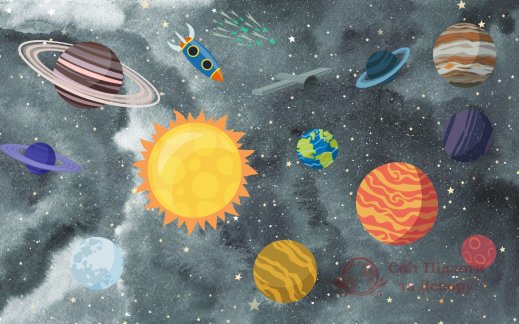 Фотошпалери 2 Космос, арт. 28996 фото №1