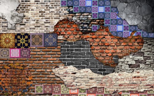 Фотообои 2 Лофт, арт. 28954 фото №1 Фотообои 2 Лофт, арт. 28954 фото №1