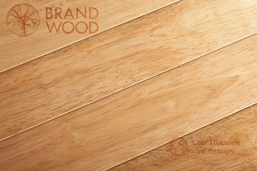 Экзотический паркет Brand Wood, Гевея лак фото №1