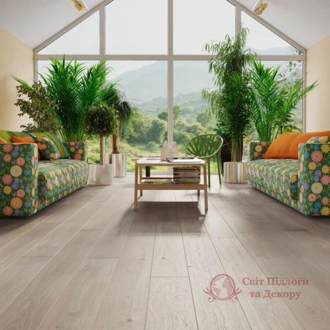 Паркетна дошка Barlinek, кол. Tastes of Life, Дуб Marzipan Muffin Grande 1-но пол. фото №2