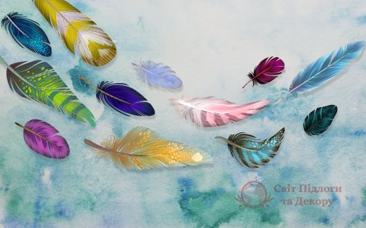 Фотошпалери 2 Пір'я, арт. 22079 фото №1