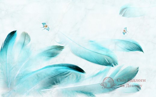 Фотошпалери 2 Пір'я, арт. 23789 фото №1