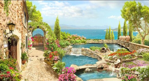 Фотообои 2 Фрески, арт. 16275 фото №1